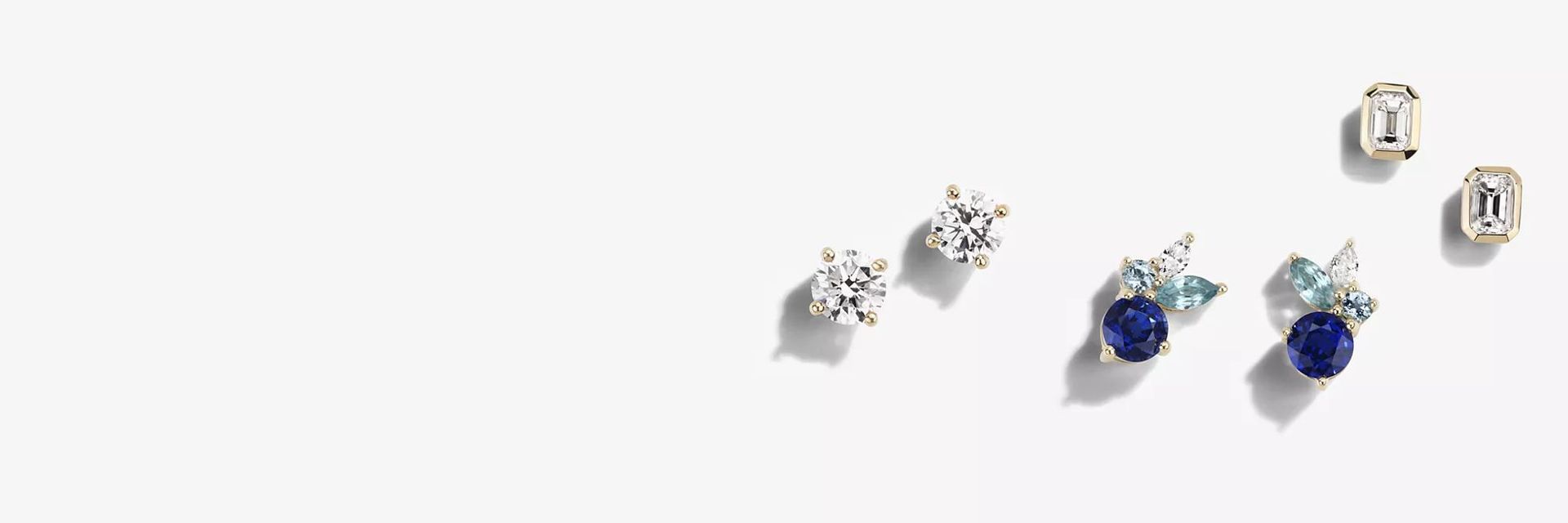 Lab Diamond Earring